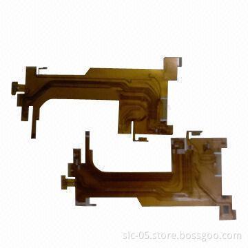 Flexible PCB with 2-layer, 0.5oz Cooper Thickness with Chem Ni/Au and 0.15mm Minimum Drilling Hole